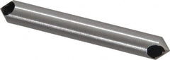 Interstate - 1/4" Shank Diam, 0 Flute 90° High Speed Steel Countersink - USA Tool & Supply