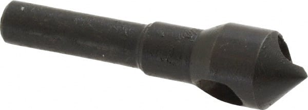 Interstate - 1/4" Shank Diam, 0 Flute 90° High Speed Steel Countersink - USA Tool & Supply