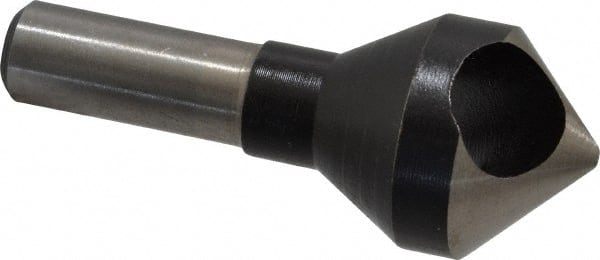Interstate - 1/2" Shank Diam, 0 Flute 90° High Speed Steel Countersink - USA Tool & Supply
