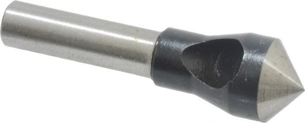Interstate - 1/4" Shank Diam, 0 Flute 100° High Speed Steel Countersink - USA Tool & Supply