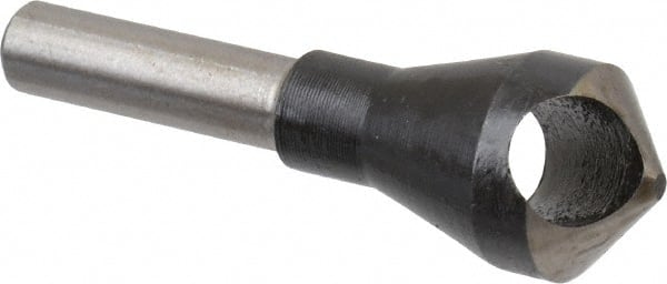 Interstate - 1/4" Shank Diam, 0 Flute 100° High Speed Steel Countersink - USA Tool & Supply
