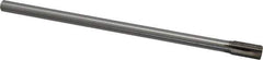 Interstate - 3/8" Diam, 0.3408 to 0.3125" Max Diam Straight Shank, 3/4" Flute Length, Machine Expansion Reamer - Straight Flute, 7" OAL, Right Hand Cut, 6 Flutes, High Speed Steel, Bright Finish - USA Tool & Supply