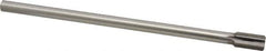 Interstate - 13/32" Diam, 0.372 to 0.3125" Max Diam Straight Shank, 3/4" Flute Length, Machine Expansion Reamer - Straight Flute, 7" OAL, Right Hand Cut, 6 Flutes, High Speed Steel, Bright Finish - USA Tool & Supply