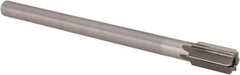 Interstate - 23/32" Diam, 0.5605 to 0.5625" Max Diam Straight Shank, 1-1/4" Flute Length, Machine Expansion Reamer - Straight Flute, 9" OAL, Right Hand Cut, 6 Flutes, High Speed Steel, Bright Finish - USA Tool & Supply