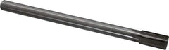 Interstate - 3/4" Diam, 0.623 to 0.625" Max Diam Straight Shank, 1-3/8" Flute Length, Machine Expansion Reamer - Straight Flute, 9-1/2" OAL, Right Hand Cut, 6 Flutes, High Speed Steel, Bright Finish - USA Tool & Supply