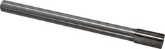 Interstate - 7/8" Diam, 0.748 to 0.75" Max Diam Straight Shank, 1-1/2" Flute Length, Machine Expansion Reamer - Straight Flute, 10" OAL, Right Hand Cut, 6 Flutes, High Speed Steel, Bright Finish - USA Tool & Supply