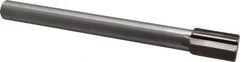 Interstate - 1-1/4" Diam, 0.998 to 1" Max Diam Straight Shank, 1-7/8" Flute Length, Machine Expansion Reamer - Straight Flute, 11-1/2" OAL, Right Hand Cut, 8 Flutes, High Speed Steel, Bright Finish - USA Tool & Supply