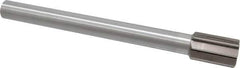 Interstate - 1-3/8" Diam, 0.998 to 1" Max Diam Straight Shank, 2" Flute Length, Machine Expansion Reamer - Straight Flute, 12" OAL, Right Hand Cut, 8 Flutes, High Speed Steel, Bright Finish - USA Tool & Supply