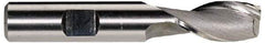 Hertel - 1-1/8", 1-5/8" LOC, 3/4" Shank Diam, 3-7/8" OAL, 2 Flute, Cobalt Square End Mill - Single End, Uncoated, Spiral Flute, 30° Helix, Centercutting, Right Hand Cut, Right Hand Flute - USA Tool & Supply