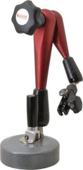 SPI - Aluminum (Arms), Round Base, Indicator Transfer Stand - 365mm High, Includes Holder - USA Tool & Supply