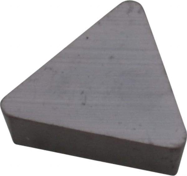 Kennametal - TPG222 Grade KC5010 Carbide Turning Insert - TiAlN Finish, 60° Triangle, 1/4" Inscr Circle, 1/8" Thick, 1/32" Corner Radius - USA Tool & Supply