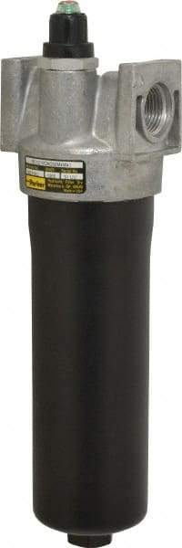 Parker - 1-1/16-12 Thread, 10 Micron, 3.38" Outside Diam, MicroGlass III Media, Filter Element - 2.88" Inside Diam, Microglass - USA Tool & Supply