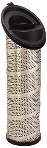 Parker - 40 Micron, 4-1/2" Outside Diam, Synthetic Media, Filter Element - Polyester - USA Tool & Supply