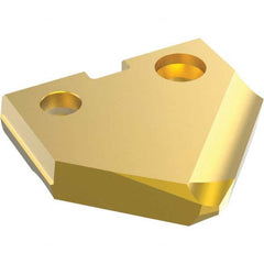 Allied Machine and Engineering - 1-1/32" Diam 90° Seat Size 2 Spade Drill Insert - USA Tool & Supply