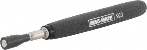 Mag-Mate - 32" Long Magnetic Retrieving Tool - 3 Lb Max Pull, 6-1/2" Collapsed Length, 3/8" Head Diam - USA Tool & Supply