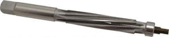 Value Collection - 3/4" Reamer Diam, 0.006 Max Expansion, Straight Shank, 3-1/2" Flute Length, Hand Expansion Reamer - Spiral Flute, 8" OAL, Left Hand Spiral, Right Hand Cut, 8 Flutes, High Speed Steel - USA Tool & Supply
