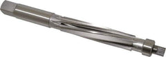 Value Collection - 1" Reamer Diam, 0.012 Max Expansion, Straight Shank, 4-1/2" Flute Length, Hand Expansion Reamer - Spiral Flute, 8" OAL, Left Hand Spiral, Right Hand Cut, 8 Flutes, High Speed Steel - USA Tool & Supply