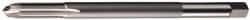 Cleveland - 3/8-24 UNF 3 Flute H3 Bright Finish High Speed Steel Spiral Point Extension Tap - Plug Chamfer, 6" OAL, 2B Class of Fit, Series 1011EXT - USA Tool & Supply