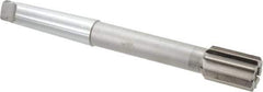 Interstate - 1-1/2" Diam, 1.248 to 1.25" Max Diam 4MT Morse Taper Shank, 2-1/8" Flute Length, Machine Expansion Reamer - Straight Flute, 12-1/2" OAL, Right Hand Cut, 10 Flutes, High Speed Steel, Bright Finish - USA Tool & Supply