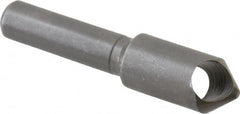 Weldon - 11/32" Head Diam, 1/4" Shank Diam, 82° High Speed Steel Countersink - USA Tool & Supply