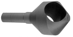 Weldon - 17/64" Head Diam, 1/4" Shank Diam, 82° High Speed Steel Countersink - USA Tool & Supply