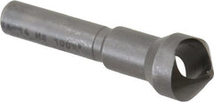 Weldon - 7/16" Head Diam, 1/4" Shank Diam, 100° High Speed Steel Countersink - USA Tool & Supply