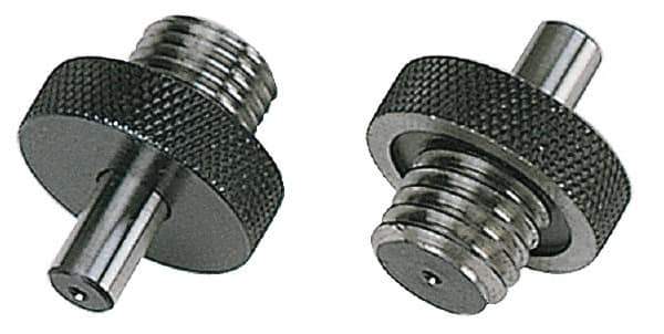 TE-CO - M4 x 0.7, 6.35mm Thread Length, 3/8 Inch Shaft Length, Tapped Hole Location Gage - Steel, 7.95mm Head Diameter, 22mm Overall Length - USA Tool & Supply