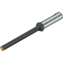 Iscar - 0.551 to 0.587" Diam, 8xD, 4.41" Max Depth, 5/8" Shank Diam, 6.95" OAL, Replaceable Tip Drill - IDI-SG, IDI-SK Insert, DCM Toolholder, Series ChamDrill - USA Tool & Supply