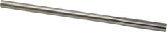 Made in USA - 0.3115" High Speed Steel 6 Flute Chucking Reamer - Straight Flute, 0.2792" Straight Shank, 1-1/2" Flute Length, 6" OAL - USA Tool & Supply