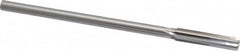 Made in USA - 0.374" High Speed Steel 6 Flute Chucking Reamer - USA Tool & Supply