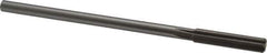 Made in USA - 3/8" High Speed Steel 6 Flute Chucking Reamer - Straight Flute, 0.3105" Straight Shank, 1-3/4" Flute Length, 7" OAL - USA Tool & Supply