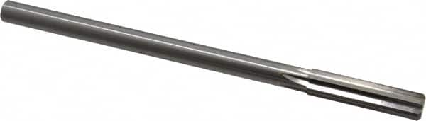 Made in USA - 0.4385" High Speed Steel 6 Flute Chucking Reamer - USA Tool & Supply