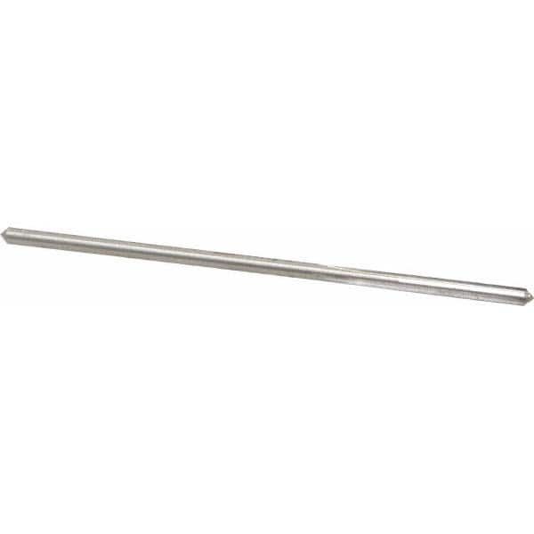 Made in USA - 0.123" High Speed Steel 4 Flute Dowel Pin Chucking Reamer - USA Tool & Supply