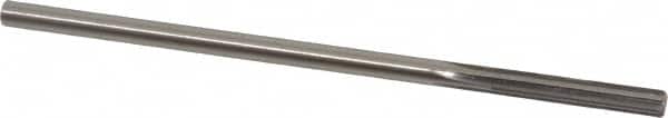 Made in USA - 0.187" High Speed Steel 6 Flute Dowel Pin Chucking Reamer - USA Tool & Supply