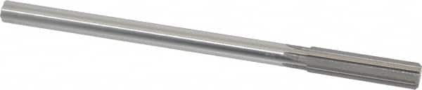 Made in USA - 0.4995" High Speed Steel 6 Flute Dowel Pin Chucking Reamer - USA Tool & Supply