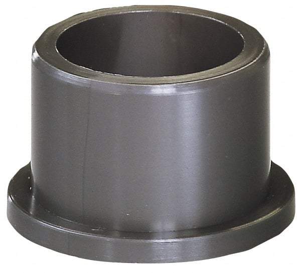 Igus - 3/16" Inside x 5/16" Outside Diam, Thermoplastic Sleeve Bearing - 0.37" Outside Diam, 0.047" Flange Thickness, 3/8" OAL - USA Tool & Supply