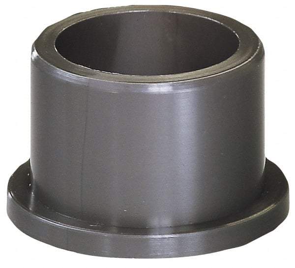 Igus - 1/2" Inside x 5/8" Outside Diam, Thermoplastic Sleeve Bearing - 7/8" Outside Diam, 1/16" Flange Thickness, 3/8" OAL - USA Tool & Supply