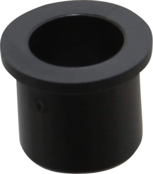 Igus - 3/8" Inside x 1/2" Outside Diam, Thermoplastic Sleeve Bearing - 5/8" Outside Diam, 1/16" Flange Thickness, 1/2" OAL - USA Tool & Supply