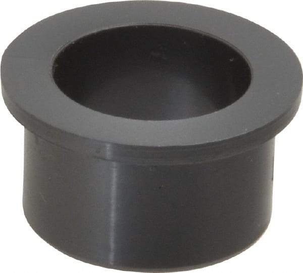 Igus - 7/16" Inside x 9/16" Outside Diam, Thermoplastic Sleeve Bearing - 11/16" Outside Diam, 1/16" Flange Thickness, 3/8" OAL - USA Tool & Supply