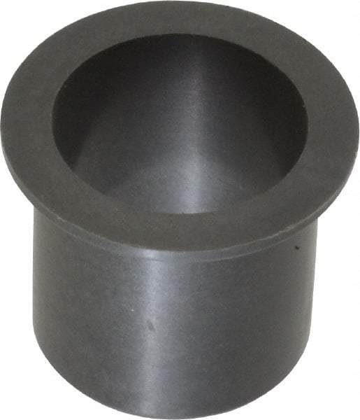 Igus - 7/8" Inside x 1" Outside Diam, Thermoplastic Sleeve Bearing - 1-1/4" Outside Diam, 1/16" Flange Thickness, 1" OAL - USA Tool & Supply