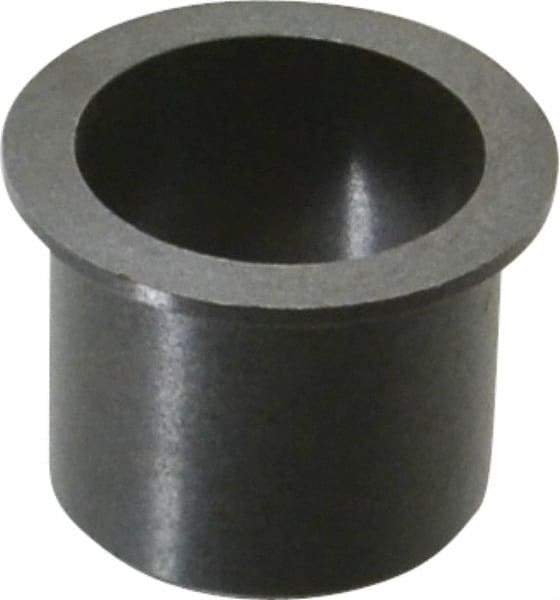 Igus - 1" Inside x 1-1/8" Outside Diam, Thermoplastic Sleeve Bearing - 1-3/8" Outside Diam, 1/16" Flange Thickness, 1" OAL - USA Tool & Supply