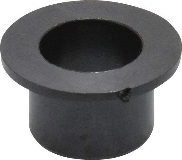 Igus - 3/8" Inside x 15/32" Outside Diam, Thermoplastic Sleeve Bearing - 11/16" Outside Diam, 0.046" Flange Thickness, 3/8" OAL - USA Tool & Supply