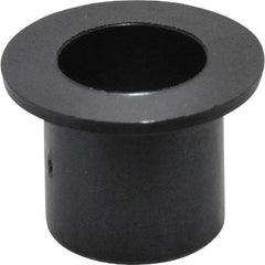 Igus - 3/8" Inside x 15/32" Outside Diam, Thermoplastic Sleeve Bearing - 11/16" Outside Diam, 0.046" Flange Thickness, 1/2" OAL - USA Tool & Supply