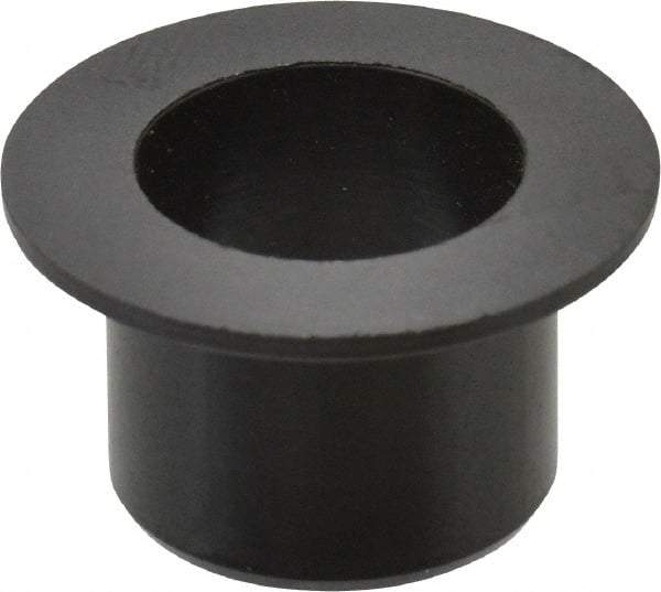 Igus - 1/2" Inside x 19/32" Outside Diam, Thermoplastic Sleeve Bearing - 7/8" Outside Diam, 0.046" Flange Thickness, 1/2" OAL - USA Tool & Supply