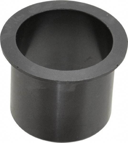 Igus - 1-1/2" Inside x 1-21/32" Outside Diam, Thermoplastic Sleeve Bearing - 2" Outside Diam, 0.078" Flange Thickness, 1-1/2" OAL - USA Tool & Supply
