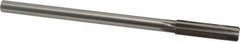 Interstate - 0.4385" High Speed Steel Chucking Reamer - Straight Flute, 0.373" Straight Shank, 1-3/4" Flute Length, 7" OAL - USA Tool & Supply