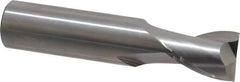 OSG - 5/8", 3/4" LOC, 5/8" Shank Diam, 3" OAL, 2 Flute, Solid Carbide Square End Mill - Single End, Uncoated, Spiral Flute, 30° Helix, Centercutting, Right Hand Cut, Right Hand Flute, Series 412 - USA Tool & Supply