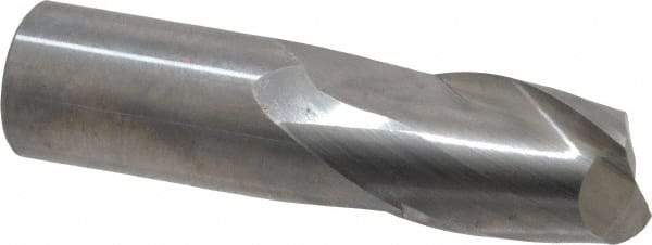 OSG - 3/4", 1" LOC, 3/4" Shank Diam, 3" OAL, 2 Flute, Solid Carbide Square End Mill - Single End, Uncoated, Spiral Flute, 30° Helix, Centercutting, Right Hand Cut, Right Hand Flute, Series 412 - USA Tool & Supply