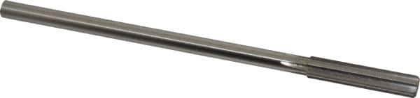 Interstate - 3/8" High Speed Steel Chucking Reamer - Straight Flute, 0.3105" Straight Shank, 1-3/4" Flute Length, 7" OAL - USA Tool & Supply