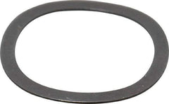 Gardner Spring - 0.397" ID x 0.484" OD, Grade 1074-1095 Steel Wave Disc Spring - 0.009" Thick, 0.029" Overall Height, 0.02" Deflection, 4 Lb at Deflection - USA Tool & Supply
